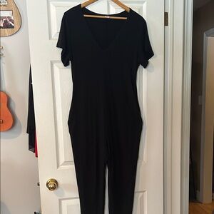 Smash + Tess Classic Black Jumpsuit